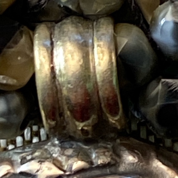 Designer Catherine Hysell choker beaded necklace and pendant - Picture 6 of 16